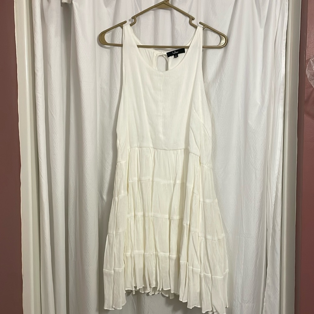 Lulus white dress